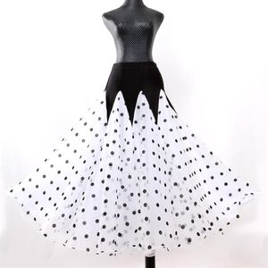 customize Polka dot ballroom skirt ballroom dance skirts for women spanish skirt waltz dress dress dancing clothes210h