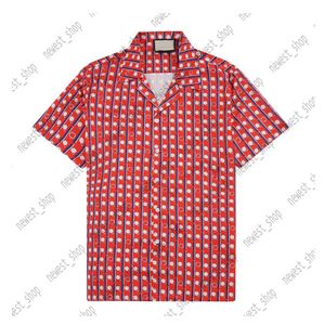 2023 Avrupa Erkek Gömlek Paris Tee Hawaii Plaj Tshirt Erkek Kadın Yaz Kırmızı Tişörtlü Adam Kısa Kollu Tişört Tasarımcıları Tshirt