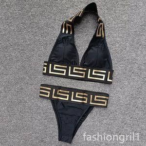 Kostiumy kąpielowe projektant kostiumów kąpielowych zestaw do pływania letnia kobieta strój kąpielowy luksusowy wysokiej jakości dwuczęściowy strój kąpielowy Yacht Party maillot de bain