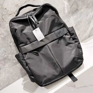 LL Backpack Proste Oxford Fabric Studenci Laptop Torby na świeżym powietrzu Trend Shoolbag Korean Trend z plecakiem Travel 23L58OY