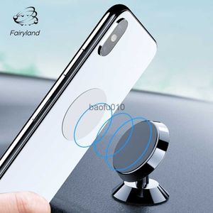 Fairyland cell phone magnetic holder for Car 360 rotation bracket For iphone X XR 11pro samsung S9 S7 universal car accessories L230619