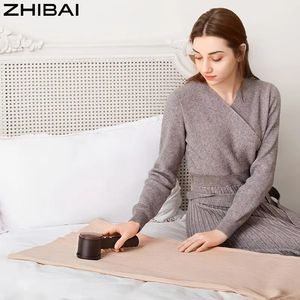 Zhibai laddningsbart tyg rakapparat typ-c USB elektrisk luddborttagare silver tröja rakapparat med 5 höga växlar justering och två