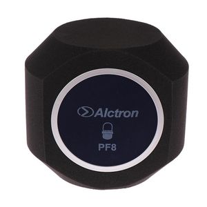 カーテンALCTRON PF8 BASIC STUDIO MICROPHONEアコースティックフィルターレコーディングフロントガラス泡ウインドプルーフスポンジカバーノイズカバーアンチスプレー