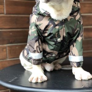 Hoodies Pet Dog Rain Capa Roupas para cães pequenos Camuflando roupas à prova d'água Raining Dog Rain Coat Out Outdoor French Bulldog Puppy Cat