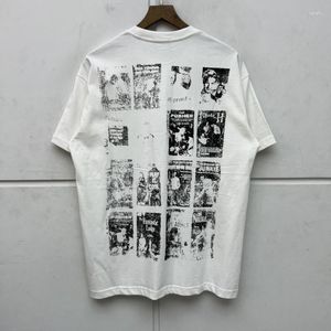 Erkek Tişörtleri Yüksek Kaliteli ERD T-Shirt Erkek Kadın Gömlek Büyük Boy Sokak Giyim E.R.D Üst tees