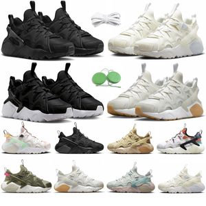 Huarache Craft Men Buty do biegania Sneaker Triple Black Summit Białe mleko kokosowe Światło Silver Sanddrift Księżyca Nowy rok Cool Grey Mens Treners Sports Sneakers