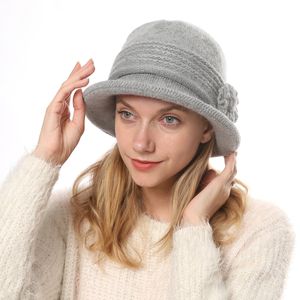 Handmade Trendy Knitted Bucket Hat with Soft Comfortable Material for Autumn Low Temperature Cold Weather Newly