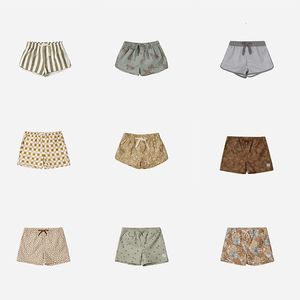 Shorts Sommar Barnbadkläder Badkläder för pojkar Strandbyxor Baddräkt Barn Baby Boy Board Shorts Mayo Maillot De Bain Garcon 230703