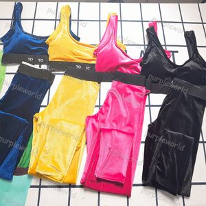 Yogakläder Tvättade sömlösa Yogaset Crop Top Dam Skjorta Leggings Tvådelad outfit Träningspass Gymdräkt Sportset Kläder