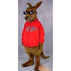 Custom kangaroo mascot costume 298s