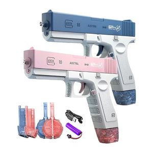 Toys Toys Summer Glock Water Water Water Storage Automatic Shooting Water Beach Outdoor Toys for Boys and Girls 230703