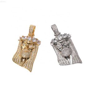 2023 Personalized Fashion Charm Zircon Jesus Hip Hop Jewelry Pendant