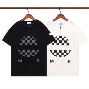 2024 Mens Basic T Shirt Womens Designer Doppelgestickte Abzeichen t -Shirts Männer grafische Tees Sommer T -Shirt Li 822585