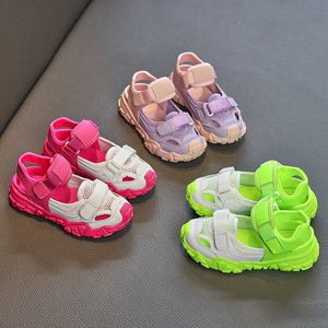 Sneakers Baby Girls Boys Casual Shoes Summer Infant Toddler Shoes Mesh Breathable Student Sneaker Children Sports Shoes Kids SandalsHKD230701