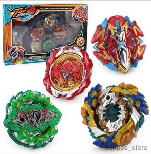 4D Beyblade BURST BEYBLADE Spinning Arena Set Metal Fusion Spinning con Launcher Spining YH1573 R230703