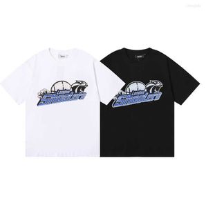 メンズ T シャツ トラップスター バスケットボール ロンドン シューター Tシャツ カジュアル スタイル ファッション オールマッチ ネット有名人向けの同じモデル