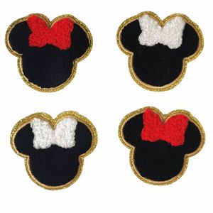 New Fashion Cartoon Chenille Embroidery Patches For Hats Clothes Iron On Backing Sewing Notions Patch Custom Design224i