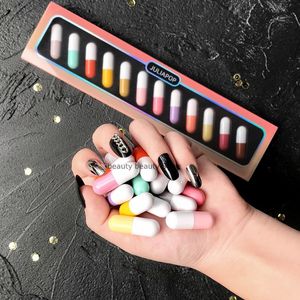 Lipstick Capsule Lipstick Set Mini 12-Colors Waterproof Non-stick Cup Carry Pill Lipstick Lips Makeup DIY Lipgloss For Women Cosmetics 230703