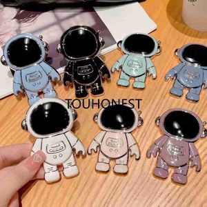 Suporte de mesa de desenho animado fofo acessórios de suporte dobrável 3D anime astronauta suporte de telefone suporte de suporte L230619