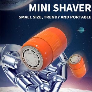 20cc Mini Electric Razors Портативные мужчины бритье размер кармана беспроводная борода Триммер влажный сухой бритье подарок для мужчин L230520