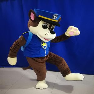 Customizable Chase Mascot Costume for Adults - High-Quality Party & Event Cartoon Character Outfit