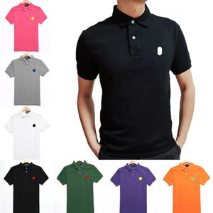 Polo ralph рубашка поло футболка поло мужская футболка классический лошадь узор дизайнер роскошные тонкие летние повседневные поло оптовая цена