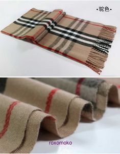 Designer Luxury Bur Home scarves for sale 2023 Autumn Winter Cashmere Scarf Checkered Striped Shawl Multi purpose Double sided Cape