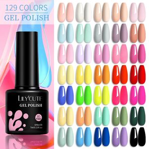 7ML Nail Gel Polish Glitter Sequins Gel Long Lasting Soak Off UV LED DIY Nail Art Gel nail supplies for professionals