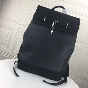 ZAINO di design Borse da viaggio per uomo Zaini Moda Zaino casual classico Pelle ossidata Doppie spalle Cinghie Borsa sportiva da alpinismo di grande capacità