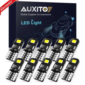 Yeni Auxito 10pcs W5W T10 LED CANBUS HATA HATA SPUMPER ARAÇ IŞIĞI 194 Mercedes-Bens için LED Sinyal Lambası BMW Audi Ford 6000K 12V