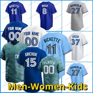 カスタム27 Vladimir Guerrero Jr. Baseball Jersy