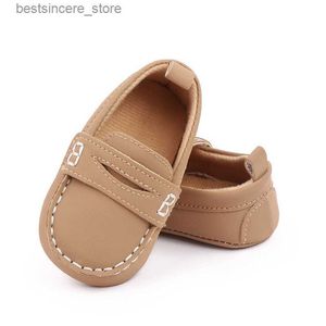 2023 İlkbahar Yaz Bebek İlk Yürüyüşçüler Anti-kayma Loafers Yenidoğan Bebek Partisi Düğün Ayakkabıları Slip-On Spor Sakinleri Toddler Erkek Ayakkabı L230522