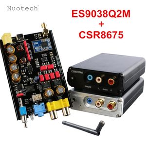 コネクタNuotech CSR8675 USB DAC Bluetooth 5.0ワイヤレスレシーバーES9038Q2M/ES902MヘッドフォンアンプボードAPTXHD LDACデコーダー