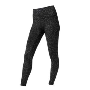 Lulus High талия йога леггинсы леопардовый камуфляжный принт фитнес Женщины спортивные брюки.