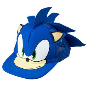 Toptan Sonic Kid Hedgehog Sonic Beyzbol Kapağı Sportif Sıradan Kapak Ayarlanabilir Beyzbol Kapağı