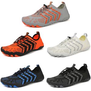2023 Anti-slip wear resistant beach wading casual shoes men black gray blue white orange sneakers outdoor for all terrains