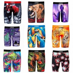 Diseñador 2023 New Trendy Men Boys Shorts Pantalones Boxers Ropa interior Unisex Calzoncillos de secado rápido de alta calidad con paquete Ice Silk Sexy Cotton JQ6S