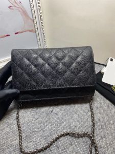 Bolsas de ombro originais de alta qualidade Moda Bolsas Femininas Estilo Clássico Couro Genuíno