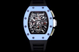 Richar Mechanical r i c Fantastic h a r d Luxury Superb Style Male Wrist Watches Rm11 Rm11-03 High-end Quality Tpt Carbon Fiber Lünette for Men Waterproof