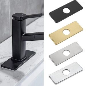 Kitchen Faucets 160/244mm Stainless Steel Faucet Plate Hole Cover For Decorative Sink Base Bathroom Single