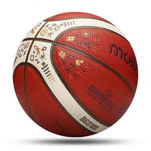 Kulki stopione wysokiej jakości piłki do koszykówki oficjalny rozmiar 7 materiał pu kryty odkryty mężczyźni koszykówka trening mecz baloncesto 230703