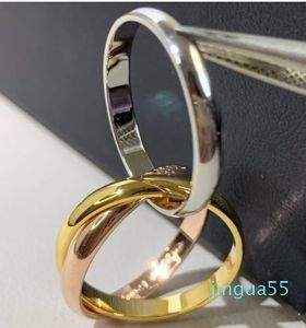 ring 18K guldpläterat band vintage smycken retro mode avancerade diamanter utsökt gåva