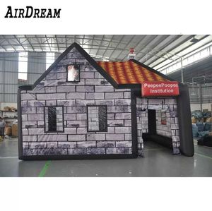 3.5m-8m 2023 Factory price Portable small inflatable pubs bar house inflatables camping event tent for party