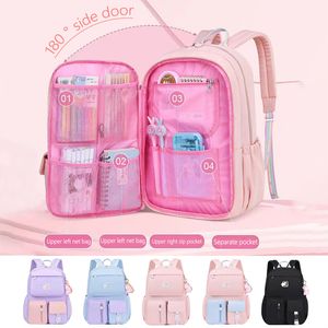 School Bags Refrigerator Schoolbag Backpack Super Light Spine Protection For Primary School Students Grade 1 To Grade 6 Girls Children 230703