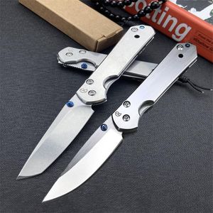 Chris Reeve Large Sebenza 21 Folding Knife 3.61" 5Cr13Mov Blade 420 Steel Handles L21-1000 Folding Hunting & Tactical Knives Camping & Hiking Benchmade 533 535 3300 9400