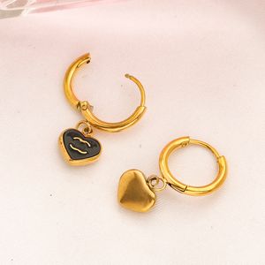 Designer Earrings Stud Gold Plating Stainless Steel Fashion Brand Letters Jewelry Famous Women Wedding Gift ZG2346