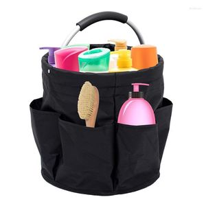 Storage Bags Garden Bucket Organizer Collapsible Bag Round Baskets For Storing Gardening Tools Electrical