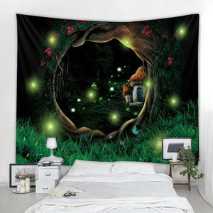 Tapestries Dream landscape decoration tapestry Home background decoration tapestry tapestry