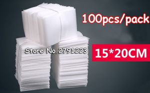 عبوة واقية 15*20 سم 5.91*7.87 بوصة 0.5 مم 100PCS الواقية EPE FOAM FOAM FOAM CUSHIONING POUCHES MACKING MATIVE 230704