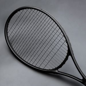 Raquetes de Tênis 40-55 LBS Ultralight Preto Raquetes de Tênis Carbono Raquete Tenis Padel Raquete Stringing 4 3/8 Racchetta Tennisracket raquete 230703